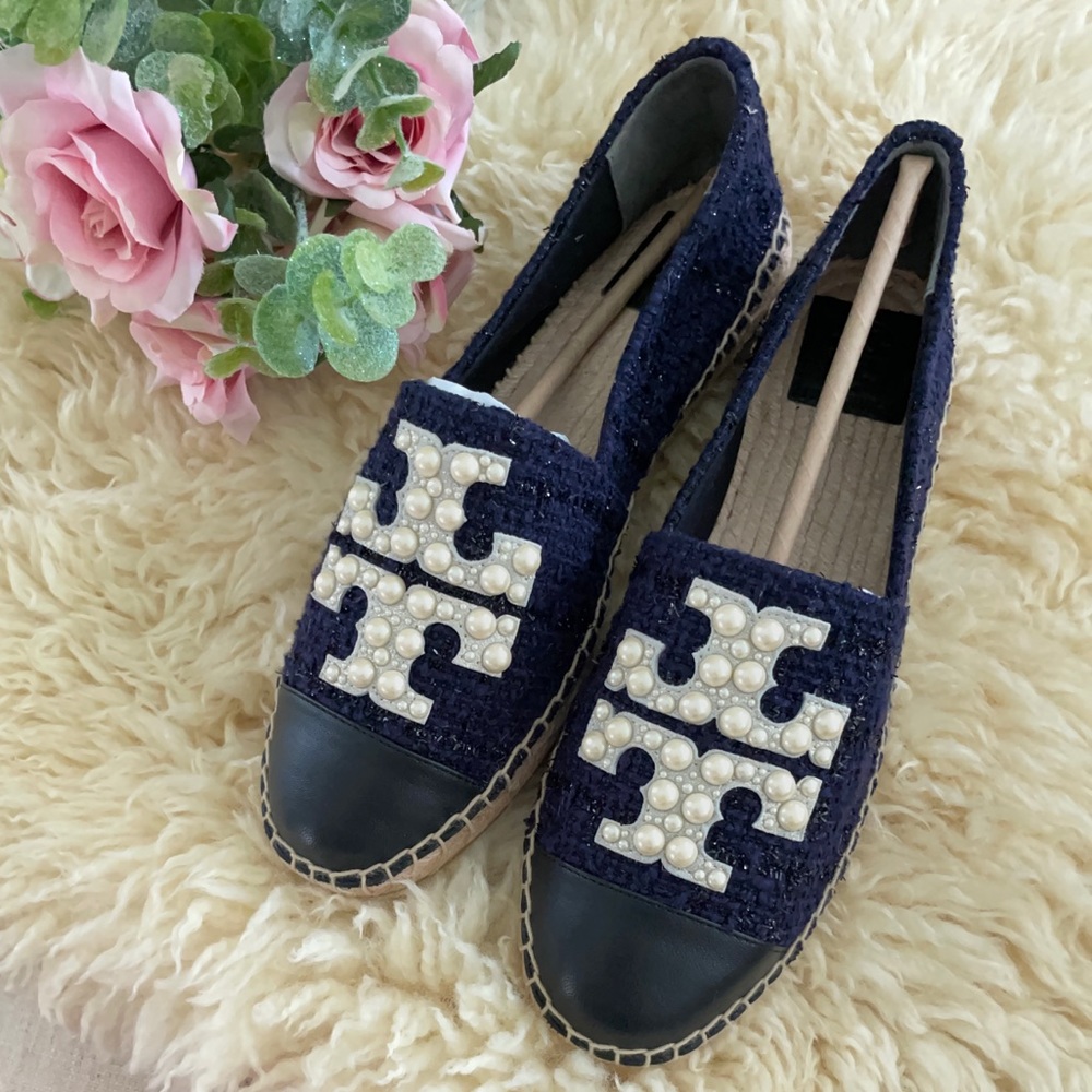 Tory espadrille dark blue